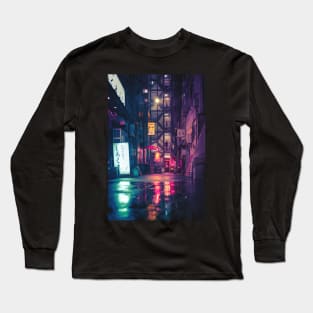 Film Noir Tokyo Long Sleeve T-Shirt